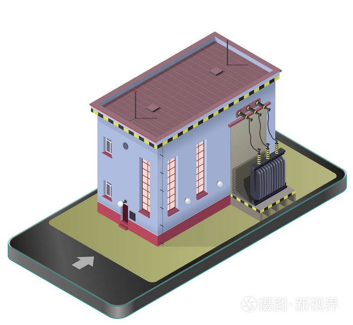 通信技术释义矢量高压电站