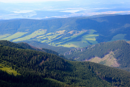 山区景观 Tatra 波兰