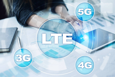 Lte 网络。5g 移动互联网和技术概念
