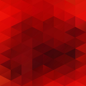 红色网格马赛克背景，创意设计模板