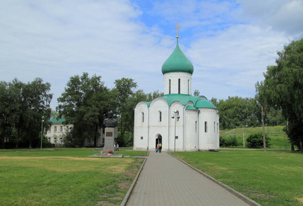 古老的大教堂，在佩扎列斯基是俄罗斯的金戒指的一部分
