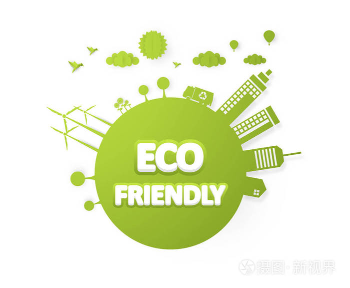 生态友好标签设计
