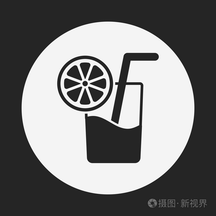 冰饮料图标