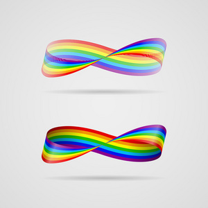 无限彩带-彩虹照片