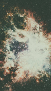 梦境的星系。这幅图像由美国国家航空航天局提供的元素