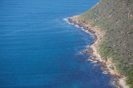 在南非海景观