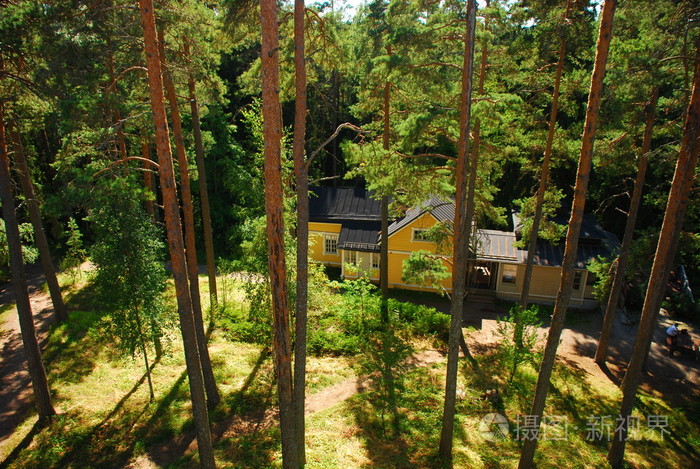 在森林里的小房子