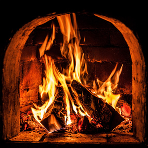 壁炉热图片