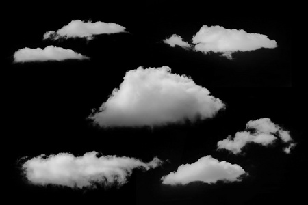 Wtite, kabark bulut, siyah ve beyaz