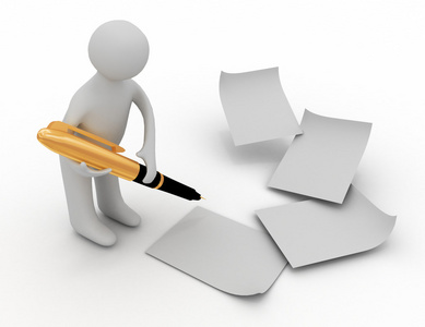 用笔写字图片-用笔写字素材-用笔写字插画-摄图新视界