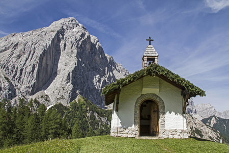 教堂在 Karwendel