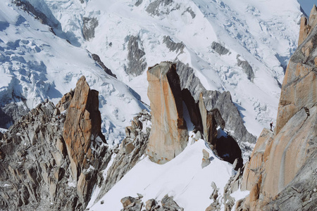 欧洲最高的山峰勃朗峰