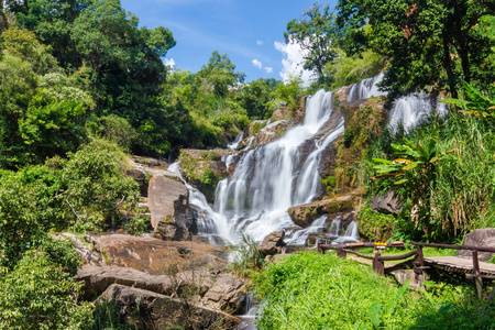 茵他侬国家公园，清迈，泰国湄巴生瀑布