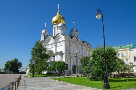 天使大教堂在莫斯科克里姆林宫，莫斯科，俄罗斯
