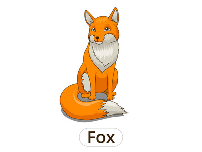 森林动物狐狸卡通儿童图片