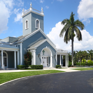 凤凰木皇家教堂在棕榈滩图片