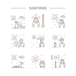 矢量图标 sunstrocke