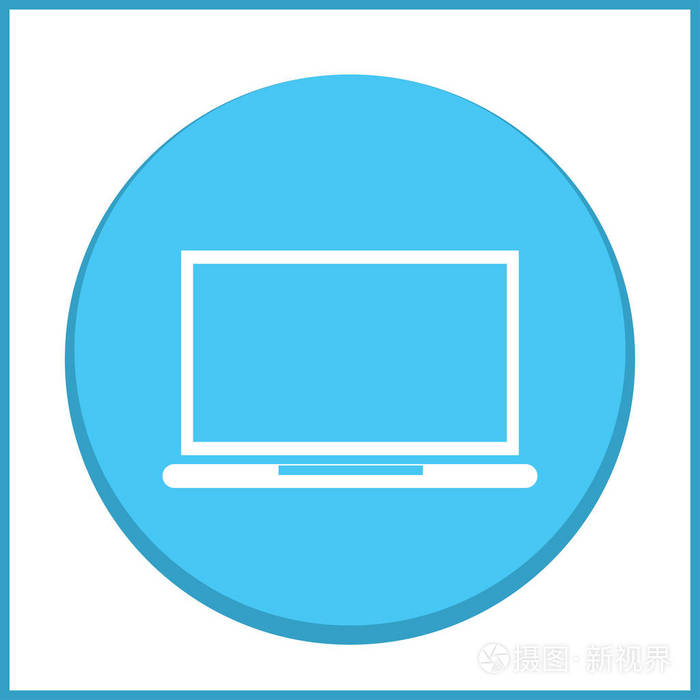 为您的 web 站点设计, 徽标, ui 的应用程序的计算机符号.