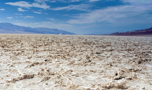 恶水盆地死亡谷图片