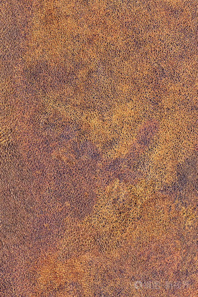 老风化自然棕色牛皮皱粗脱落的 grunge 纹理