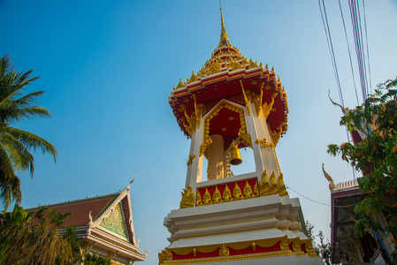 寺庙复合体帕那莱叻市。泰国