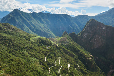 马丘比丘山风景