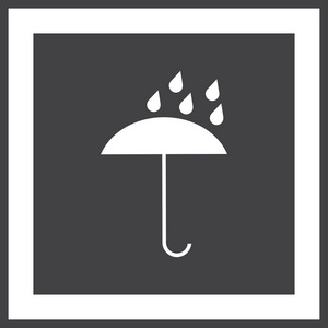 雨伞矢量 web 图标