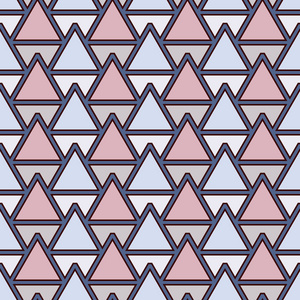 简单的抽象壁纸与几何图形.无缝的表面图案照片