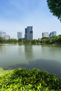 鲁比尼公园在曼谷
