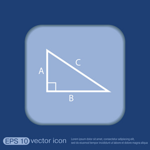 三角形数学符号图标