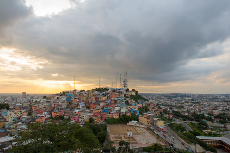 Las Peas  the oldest area of Guayaquil, Ecuador