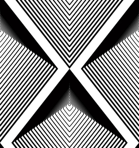 与几何图形抽象无缝模式现代时尚半色调纹理.