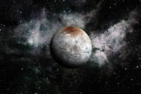 月亮拱冥王星图片