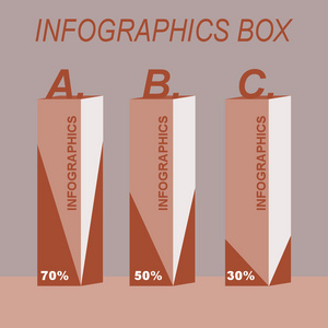 信息图表设计现代框