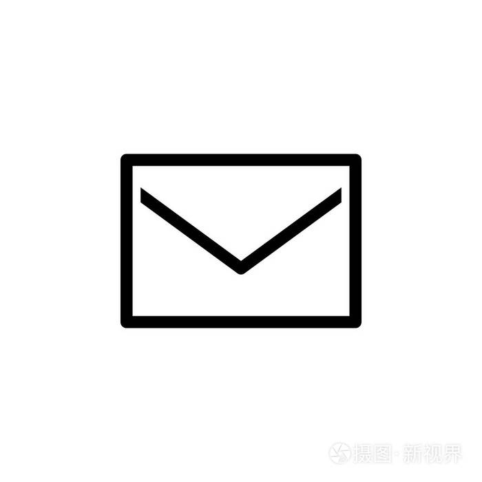 邮件图标矢量图