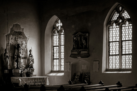 沙佩勒德赎罪礼拜堂圣塞巴斯蒂安 · 德巴赫-拉维尔阿尔萨斯照片