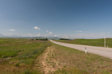 山的道路