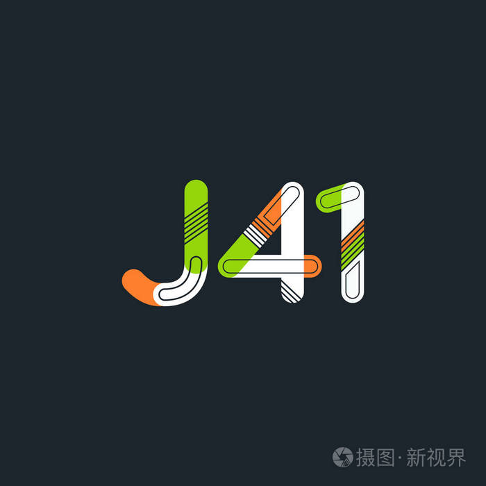 字母与数字标志j41