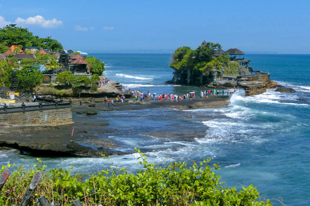 在印度尼西亚巴厘岛海神庙庙图片