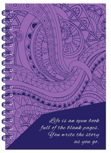紫盖禅纠结设计的笔记本图片