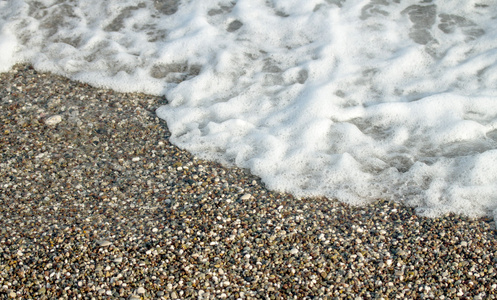 海波浪泡沫