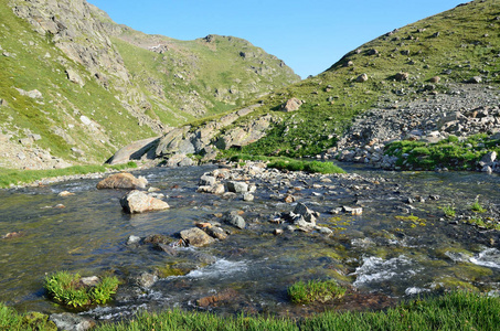 俄罗斯高加索生物圈保护区 Imeretinka 河的源头