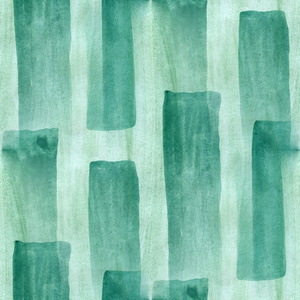 艺术条纹绿色抽象无缝地带壁纸水彩