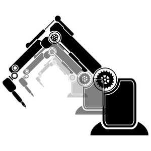 简单套机器人相关的行图标。包含作为自动驾驶仪 聊天 碎 Bot 这种图标。可编辑描边