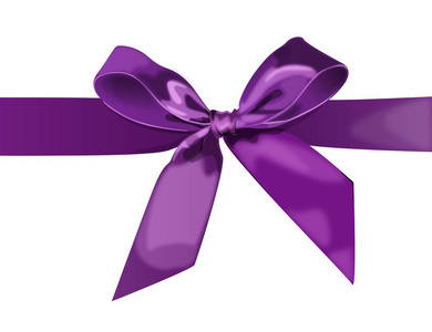 紫色弓