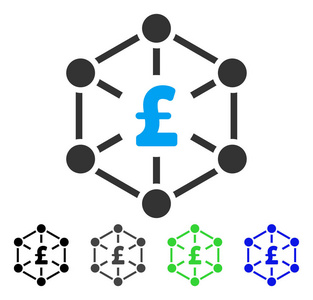 磅金融网络平面图标