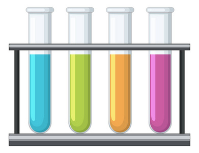 Testtubes 与不同化学里面