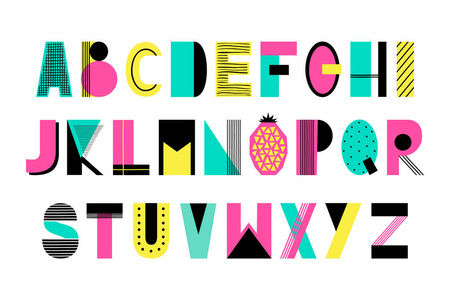 创意英语字母图片