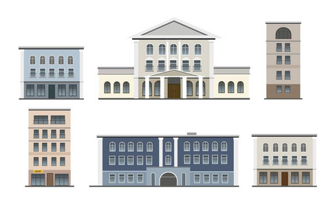 六建筑物类型图一套