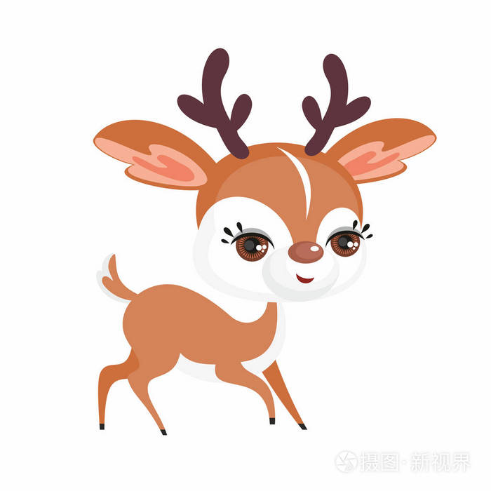 可爱的小鹿